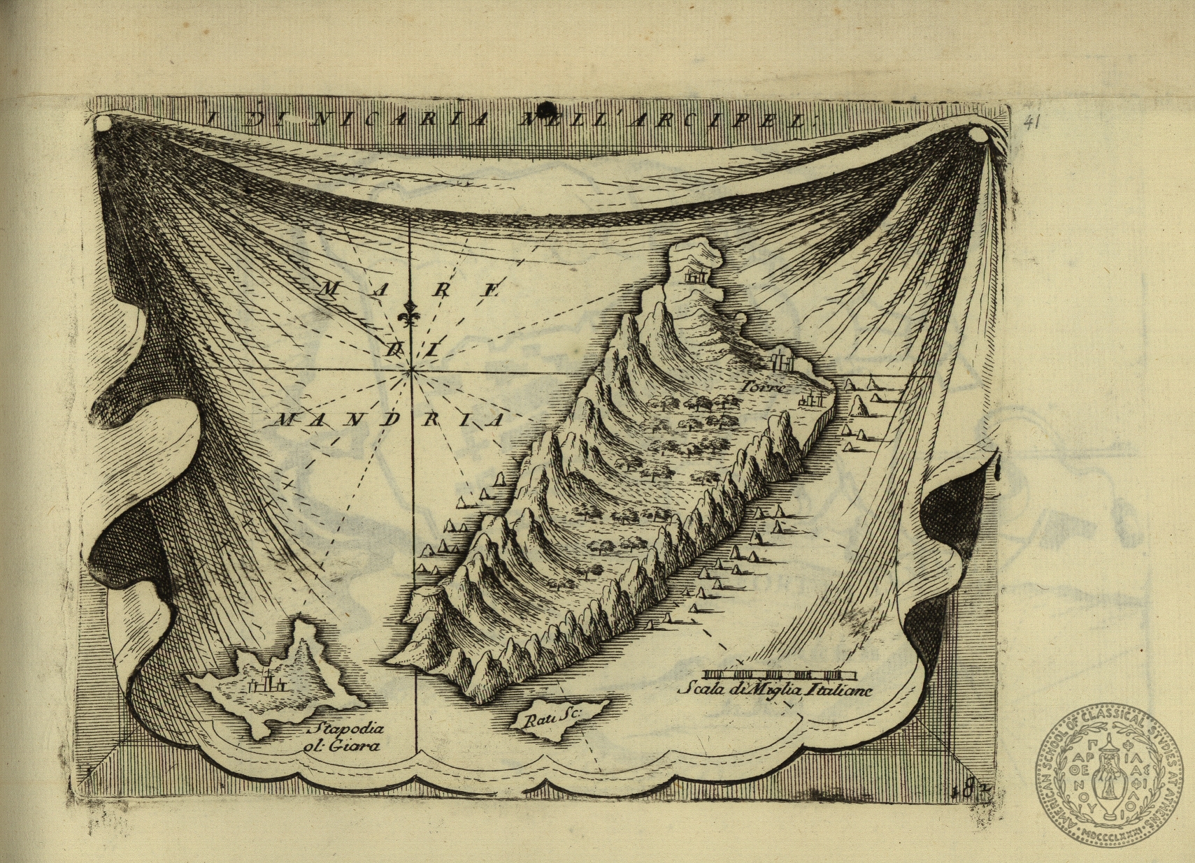 Isola di Nicaria nell' Arcipelago